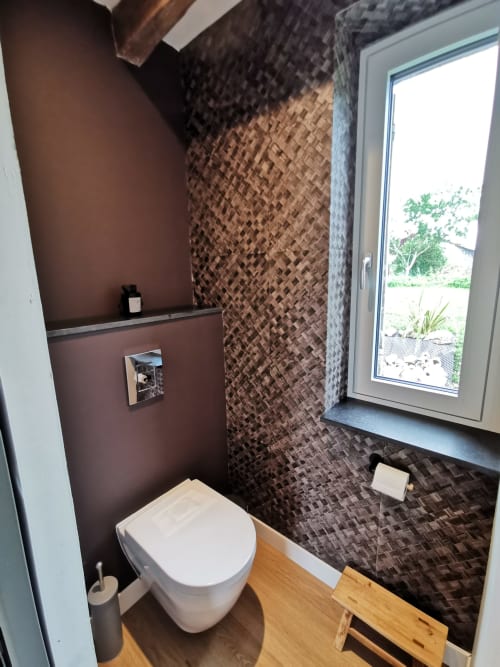 private toilet - Charming guest rooms - B&B La Jacquière - Chaumont -sur-Loire
