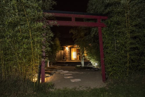 Jardin japonais de nuit - Confort et relaxation - Spa - Séjour insolite proche de Paris - La lauthière - Loiret
