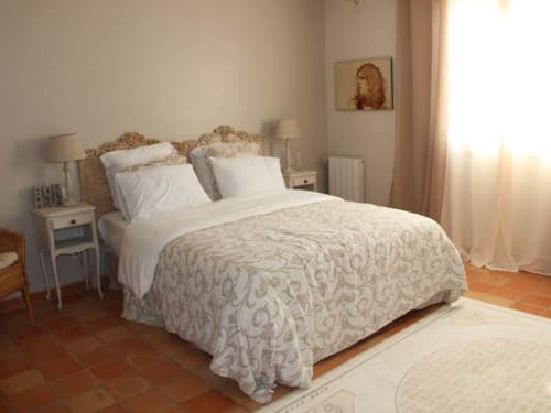 Grand lit double - La Bastide du Bouchou - Six-Four-les-Plages