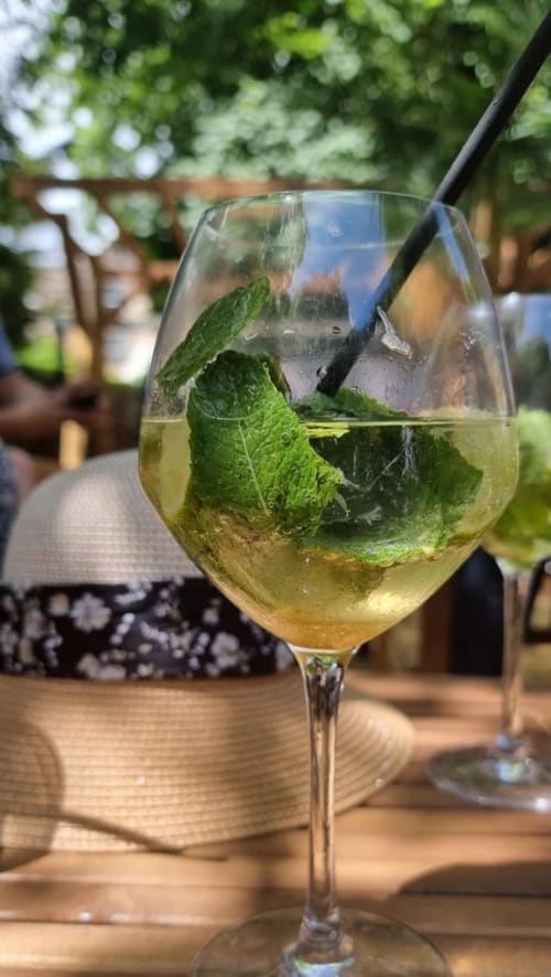 Cocktail mojito - Terrasse été Ô Bassin - Ô château - Bar Hayange 
