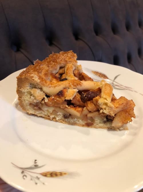 Hausgemachter Apfelkuchen