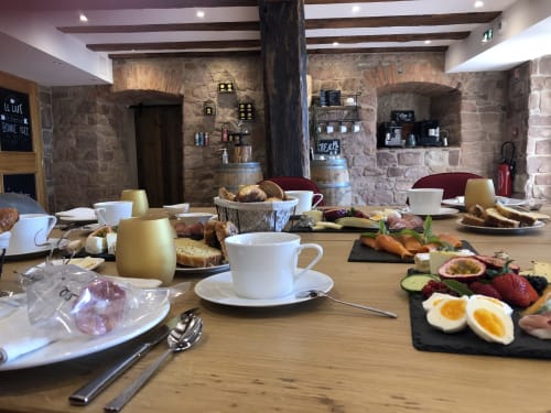 Frühstück mit Freunden