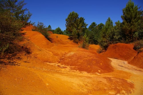 vacances famille alpes de haute provence les ocres rustrel
