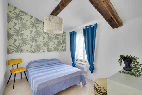 Chambre lit double - Hébergement de vacances - Les appartements de l'Alcazar - Marseille