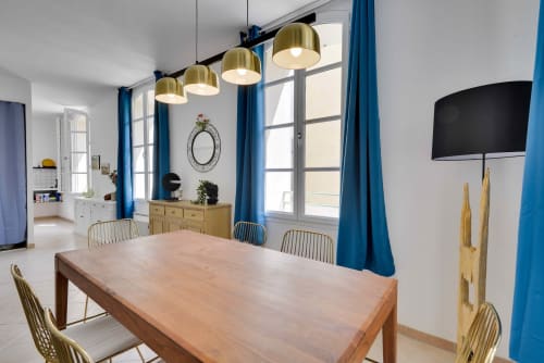 Grande table à manger - Séjour en famille - Les appartements de l'Alcazar - Marseille