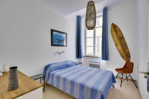 Chambre lit double - Logement de vacances - Les appartements de l'Alcazar - Marseille