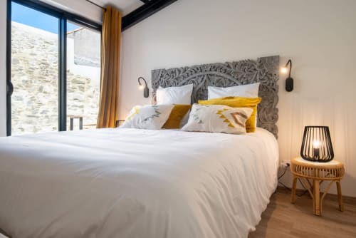 Chambre pour deux personnes avec accès terrasse
