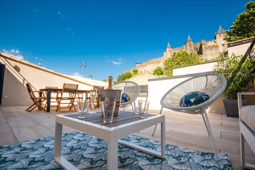 Le balcon - La terrasse de la tour pinte
