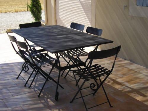 Table terrasse - Gîte en provence