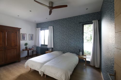 Lits jumeaux, Chambre Madeleine, Le Clos de Poulies, Maison et table d'hôtes, Sologne.