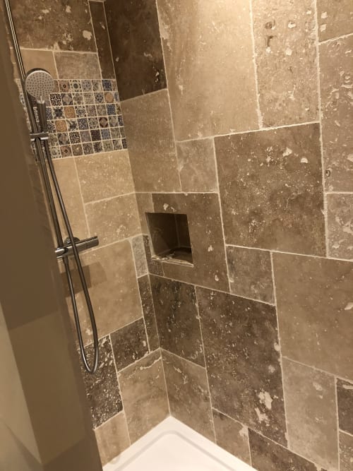 Douche, Chambre Sylvestre, Le Clos de Poulies, Maison et table d'hôtes, Sologne.