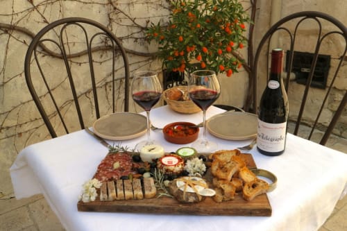 déjeuner restaurant cereste epicurisme
