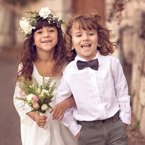 Jeunes enfants - Célébration de mariage