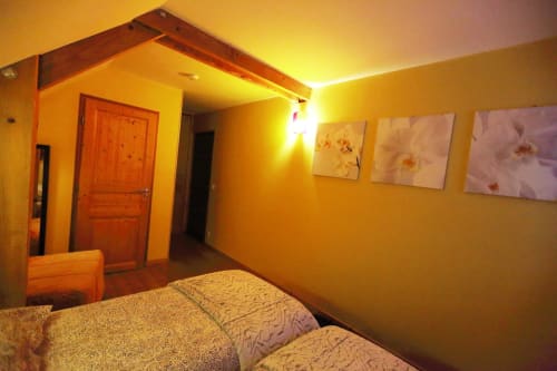 Deux lits simples - Hébergement à la montagne - Isère - Savoie 