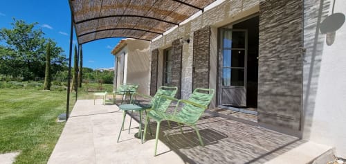 Terrasse, extérieur, La Melonnerie, Bastide, Lacoste, Luberon.