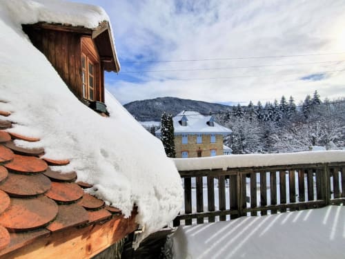 Le Valombré sous la neige - Saint-Pierre de Chartreuse
