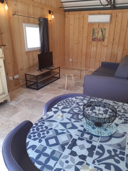 Vue du salon suite supérieure