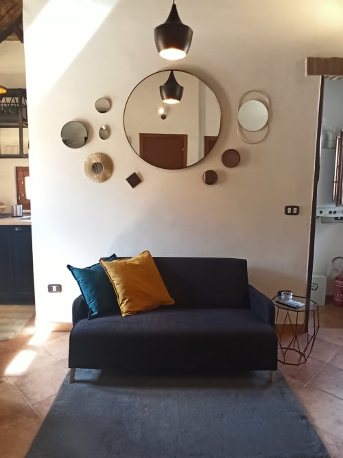 L'angelo Pellegrino | Sole, appartamento vista centro storico, appartamento centrale a Rieti, rione San Francesco a Rieti, appartamento con vasca idromassaggio, camera da letto, wifi, TV, condizionatore, cucina, bagno privato, doccia.