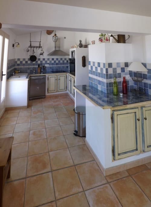 La cuisine équipée du gîte 