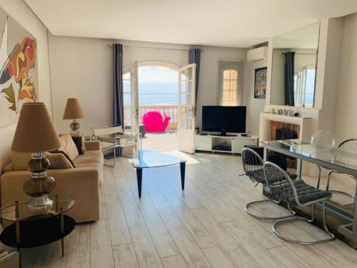 Les Remparts Antibes - location appartement vue mer Antibes - Loft 