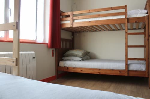 Lit superposé, Chambre Isäntä, Le Clos de Poulies, Maison et table d'hôtes, Sologne.
