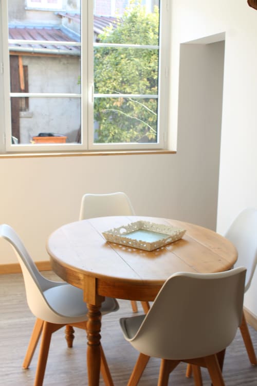 Table à manger, Chambre Isäntä, Le Clos de Poulies, Maison et table d'hôtes, Sologne.