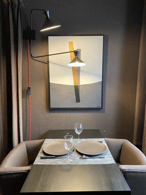 Dining area Le84Sainte-Cath' lille guest apartment 84 rue Sainte-Catherine Lille Vieux lille