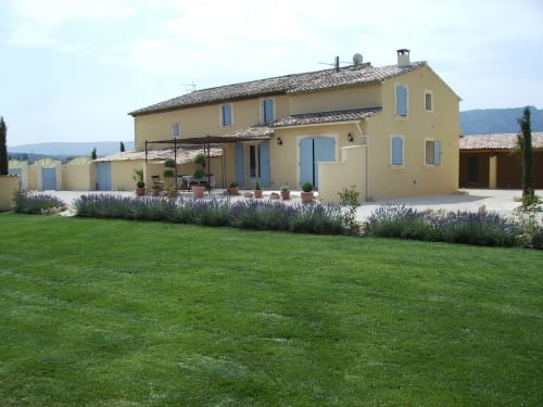 Gîte demeure d'hôtes vue du jardin
