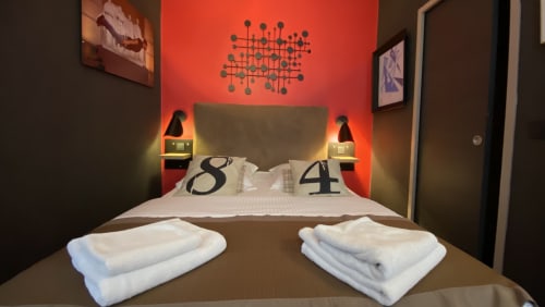 Gezellig bed Le84Sainte-Cath' lille gastenverblijf 84 rue Sainte-Catherine Lille Vieux lille
