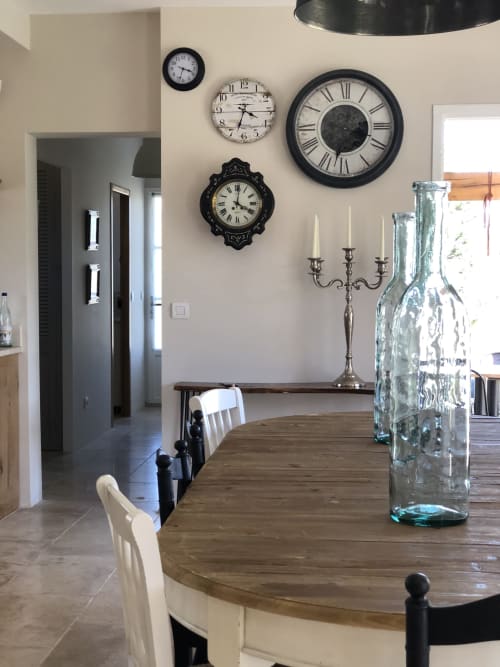 Intérieur villa La Melonnerie, Bastide, Lacoste, Luberon.
