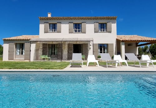 Villa avec piscine, La Melonnerie, Bastide, Lacoste, Luberon.