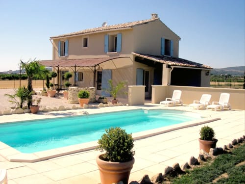Gîte avec piscine extérieure mas maurice 