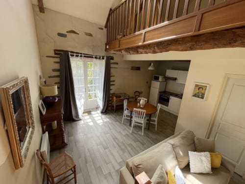 Espace de vie, gîte Le chateaubriand, Manoir de la Bégaudière, Gîte de charme, Mont-Dol.