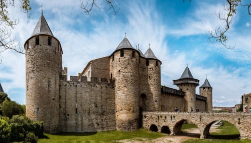 La cité de Carcassonne et ses remparts - Aude, Occitanie