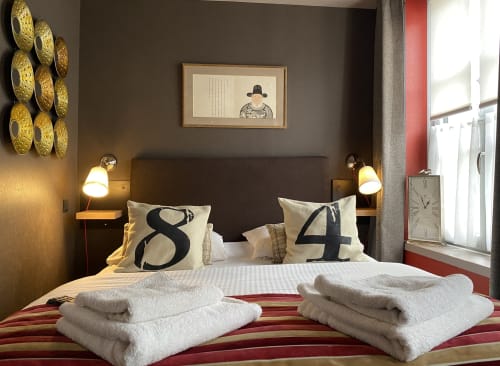 Cozy bed Le84Sainte-Cath' lille guest apartment 84 rue Sainte-Catherine Lille