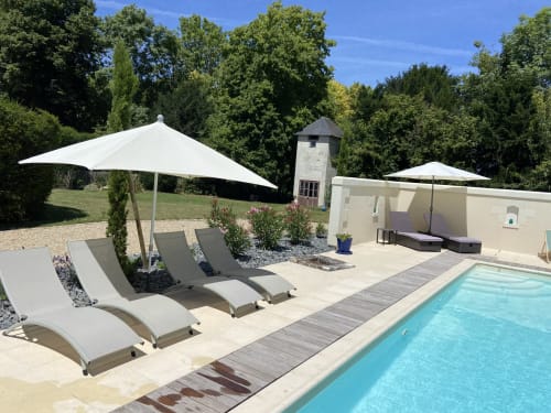Demeure de Beaulieu, piscine Vallée de la Loire