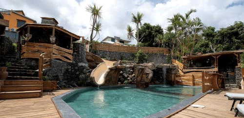 hotel  piscine Saint Paul, lodges des vacoas 