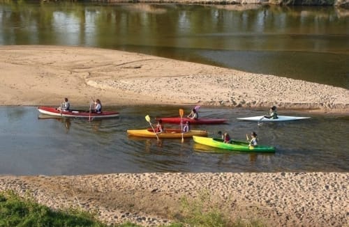 Balade en Canoë-kayak sur La Loire
