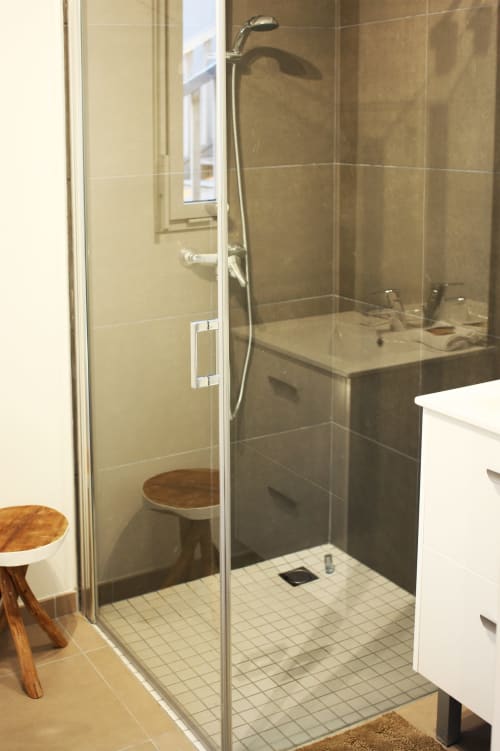 Salle de bain - Douche - Appartement gold - Appart'hôtel Le Clos de la couturelle
