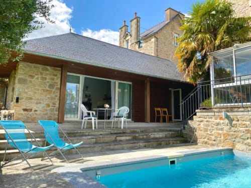 Réservation chambre d'hôtes avec piscine - Dinan | Villa Tourelle