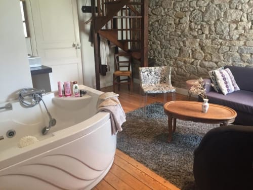 Chambre d'hôtes avec baignoire Spa - proche St Malo | Villa Tourelle