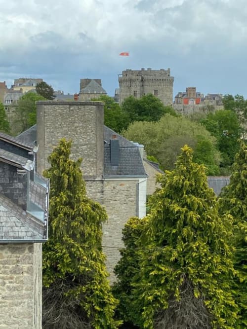 Vue sur le château de Dinan | Villa Tourelle