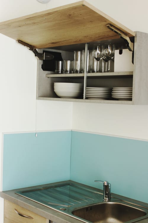 Vaisselle cuisine - Appartement loft - Appart'hôtel Le Clos de la couturelle