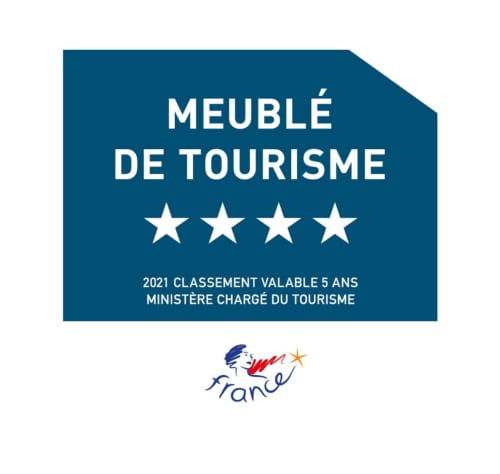 Label Meublé de tourisme 4 étoiles - Certification qualité hébergement