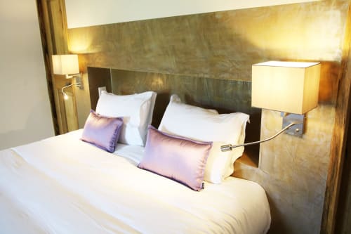 Chambre lit double, Lavande Argentée, chambre d'hôte, gîtes, le Clos d'Olea, provence, Luberon.