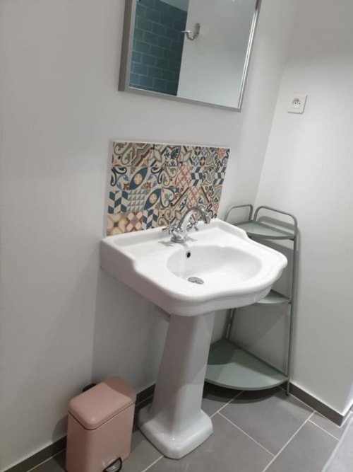 Salle d'eau chambre d'hôtes Le clos marceau