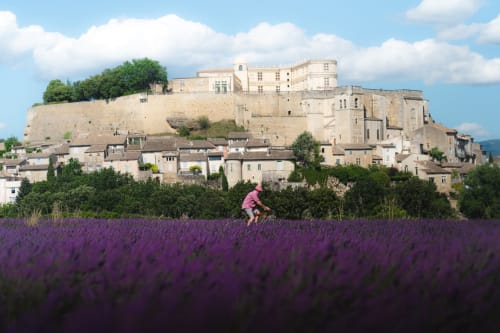 Balade en vélo en provence - Lubéron - Le clos marceau maison d'hôtes