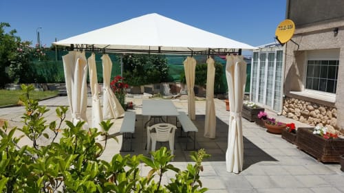 Casa Bellavista | Terraza de una casa situada en San Cristóbal de Segovia. Habitaciones de gran calidad con vistas