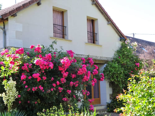 Le Rabelais, gîte, chaumières du chêne, Pouillé,  Loir-et-Cher