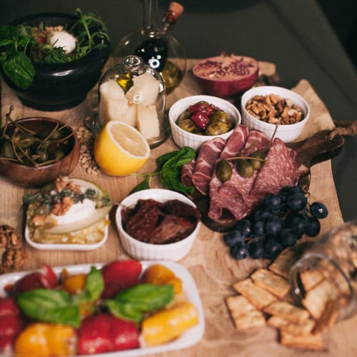 Planche apéro les cabanes de canterane